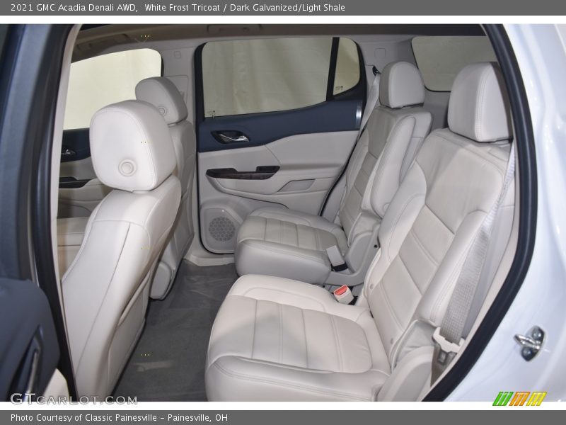 White Frost Tricoat / Dark Galvanized/Light Shale 2021 GMC Acadia Denali AWD