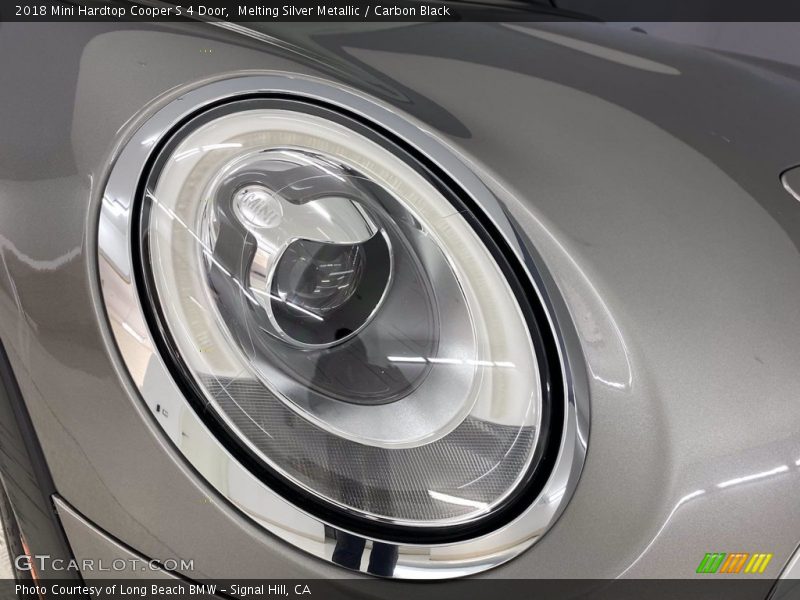 Melting Silver Metallic / Carbon Black 2018 Mini Hardtop Cooper S 4 Door