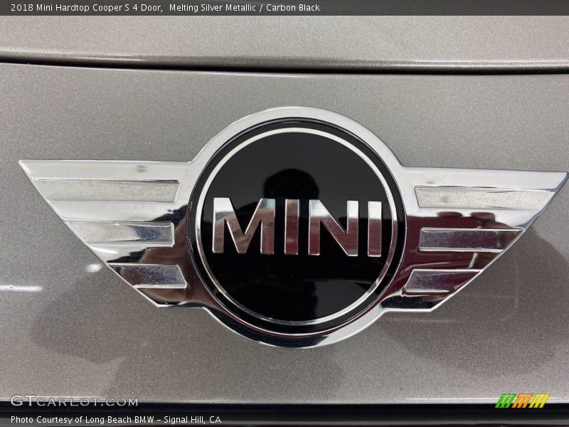 Melting Silver Metallic / Carbon Black 2018 Mini Hardtop Cooper S 4 Door