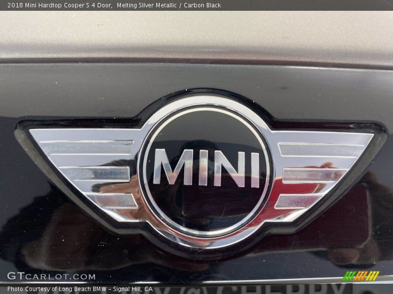 Melting Silver Metallic / Carbon Black 2018 Mini Hardtop Cooper S 4 Door