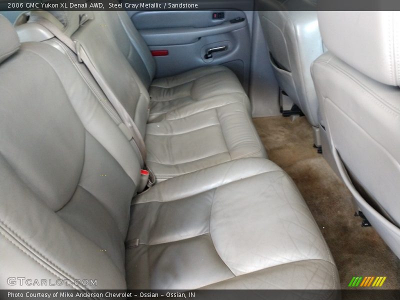 Steel Gray Metallic / Sandstone 2006 GMC Yukon XL Denali AWD