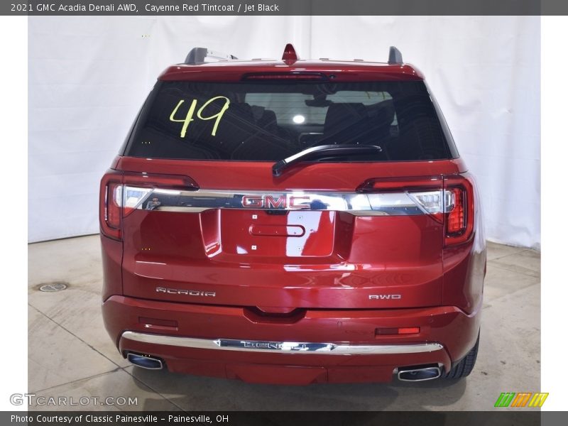 Cayenne Red Tintcoat / Jet Black 2021 GMC Acadia Denali AWD