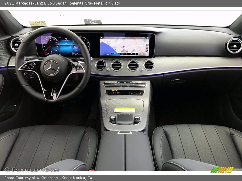 Selenite Gray Metallic / Black 2021 Mercedes-Benz E 350 Sedan