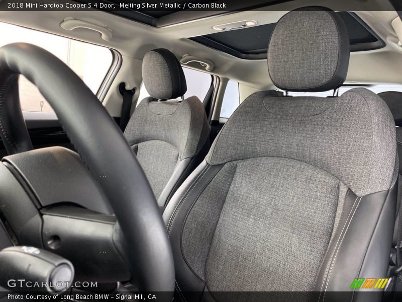 Melting Silver Metallic / Carbon Black 2018 Mini Hardtop Cooper S 4 Door