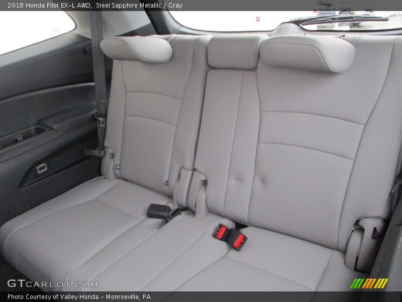 Rear Seat of 2018 Pilot EX-L AWD