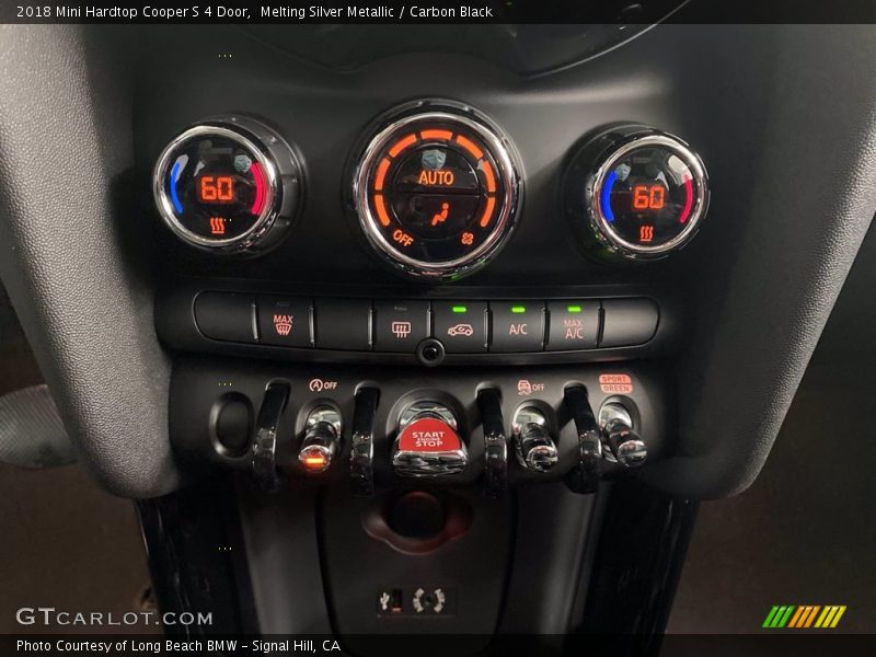 Melting Silver Metallic / Carbon Black 2018 Mini Hardtop Cooper S 4 Door