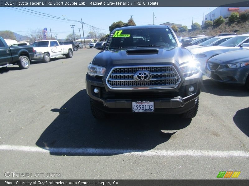 Magnetic Gray Metallic / TRD Graphite 2017 Toyota Tacoma TRD Sport Double Cab