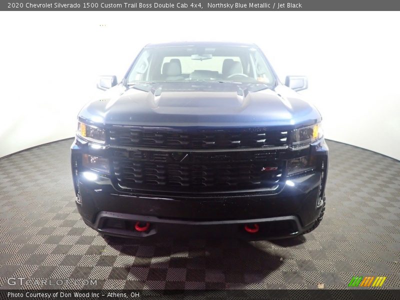 Northsky Blue Metallic / Jet Black 2020 Chevrolet Silverado 1500 Custom Trail Boss Double Cab 4x4