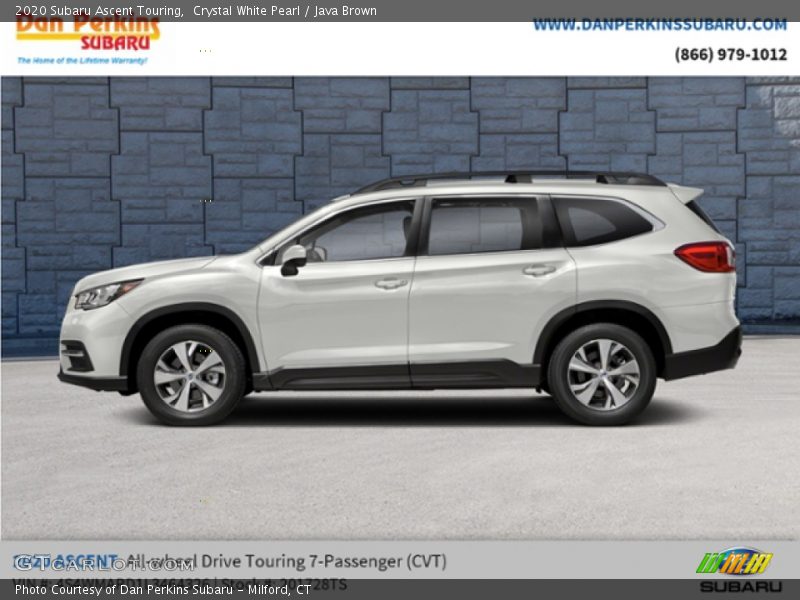 Crystal White Pearl / Java Brown 2020 Subaru Ascent Touring