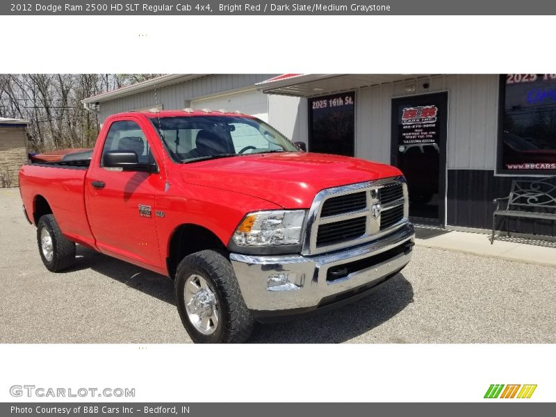  2012 Ram 2500 HD SLT Regular Cab 4x4 Bright Red