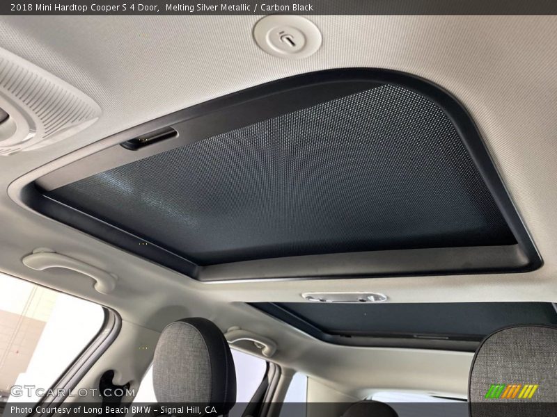 Melting Silver Metallic / Carbon Black 2018 Mini Hardtop Cooper S 4 Door