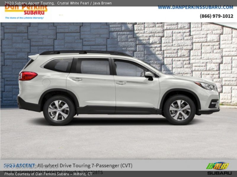 Crystal White Pearl / Java Brown 2020 Subaru Ascent Touring
