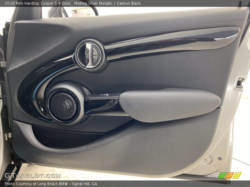 Melting Silver Metallic / Carbon Black 2018 Mini Hardtop Cooper S 4 Door
