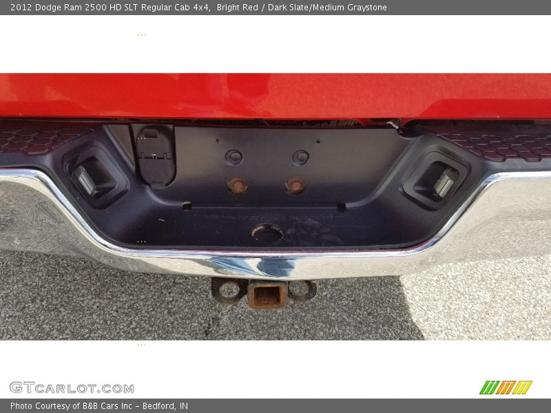 Bright Red / Dark Slate/Medium Graystone 2012 Dodge Ram 2500 HD SLT Regular Cab 4x4