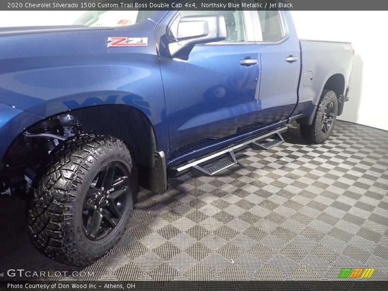 Northsky Blue Metallic / Jet Black 2020 Chevrolet Silverado 1500 Custom Trail Boss Double Cab 4x4