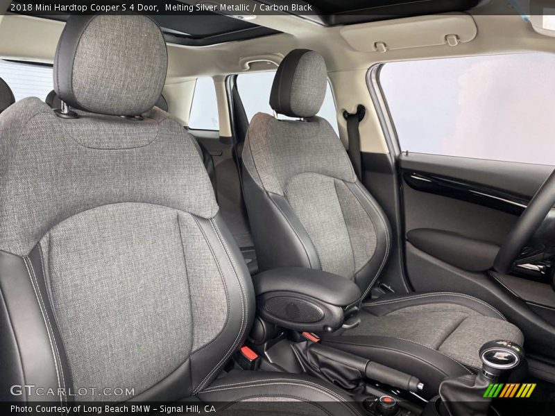 Melting Silver Metallic / Carbon Black 2018 Mini Hardtop Cooper S 4 Door