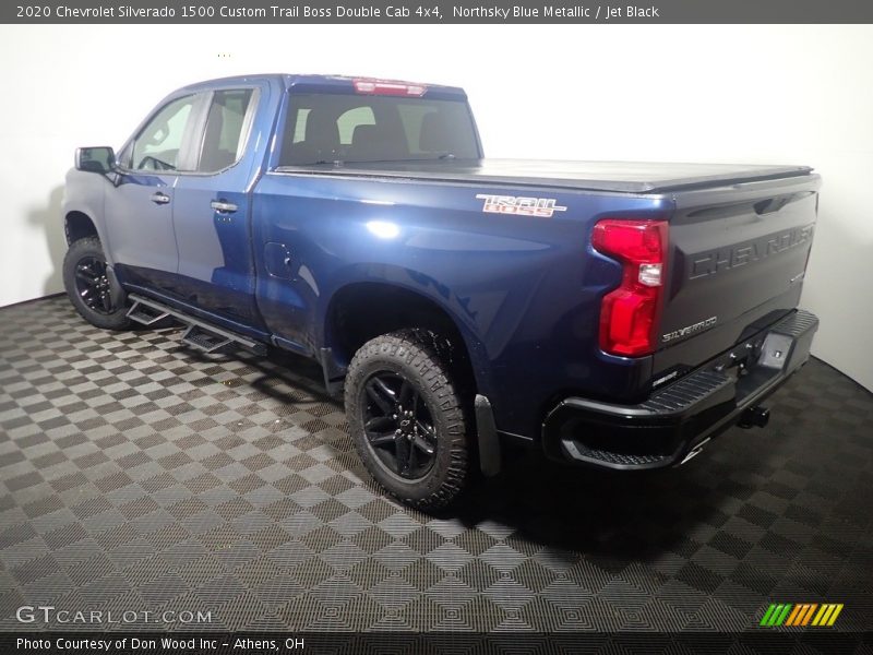 Northsky Blue Metallic / Jet Black 2020 Chevrolet Silverado 1500 Custom Trail Boss Double Cab 4x4