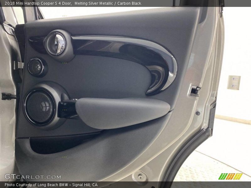 Melting Silver Metallic / Carbon Black 2018 Mini Hardtop Cooper S 4 Door