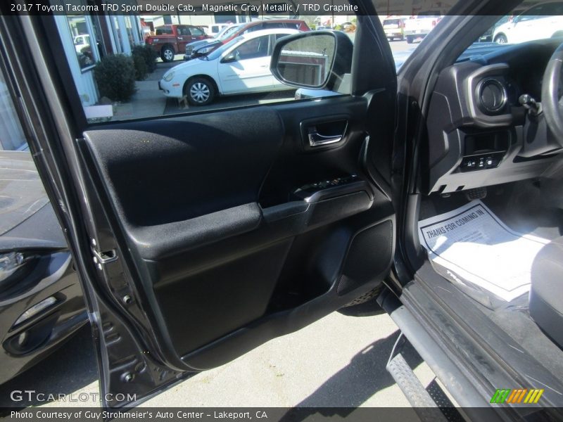 Magnetic Gray Metallic / TRD Graphite 2017 Toyota Tacoma TRD Sport Double Cab