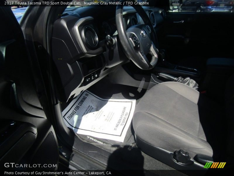 Magnetic Gray Metallic / TRD Graphite 2017 Toyota Tacoma TRD Sport Double Cab