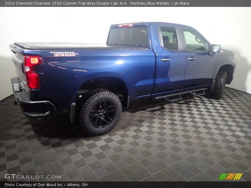 Northsky Blue Metallic / Jet Black 2020 Chevrolet Silverado 1500 Custom Trail Boss Double Cab 4x4