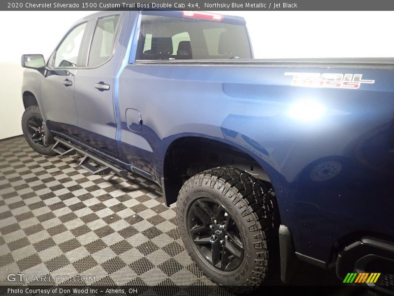 Northsky Blue Metallic / Jet Black 2020 Chevrolet Silverado 1500 Custom Trail Boss Double Cab 4x4