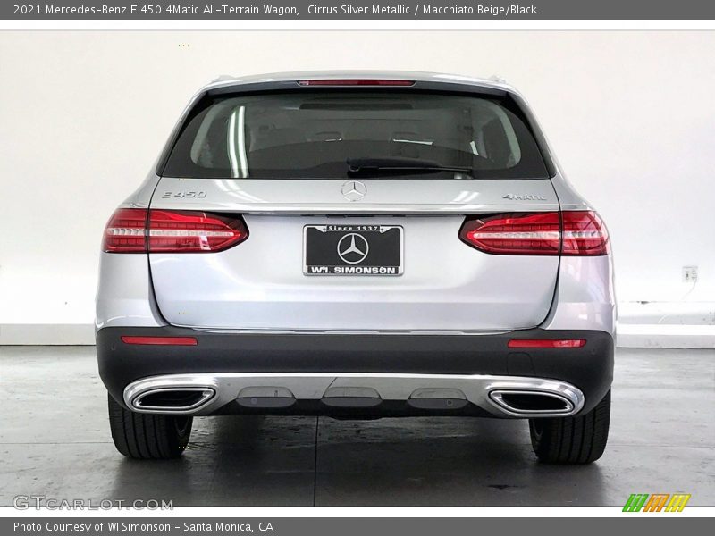 Cirrus Silver Metallic / Macchiato Beige/Black 2021 Mercedes-Benz E 450 4Matic All-Terrain Wagon