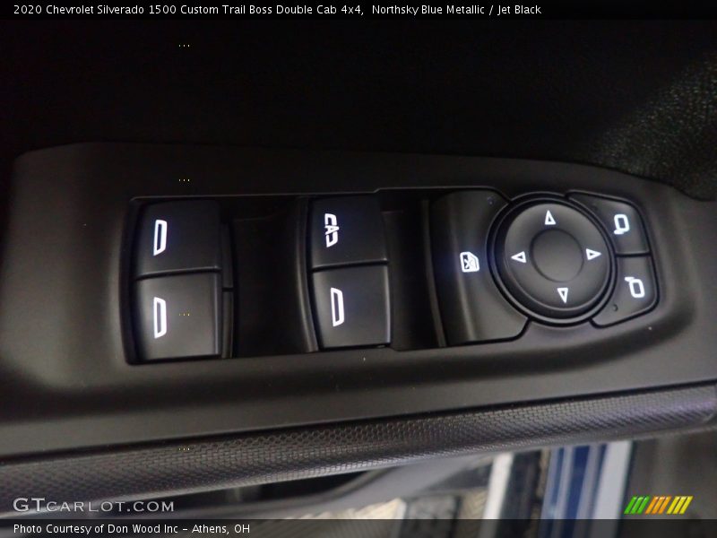 Northsky Blue Metallic / Jet Black 2020 Chevrolet Silverado 1500 Custom Trail Boss Double Cab 4x4