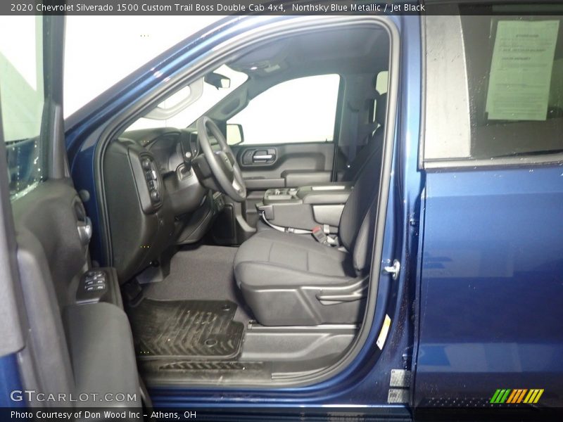 Northsky Blue Metallic / Jet Black 2020 Chevrolet Silverado 1500 Custom Trail Boss Double Cab 4x4