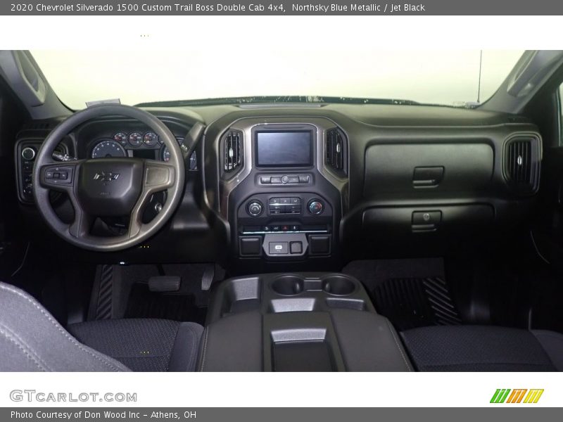 Northsky Blue Metallic / Jet Black 2020 Chevrolet Silverado 1500 Custom Trail Boss Double Cab 4x4