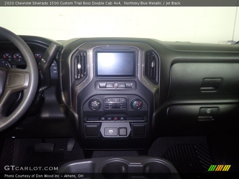 Northsky Blue Metallic / Jet Black 2020 Chevrolet Silverado 1500 Custom Trail Boss Double Cab 4x4