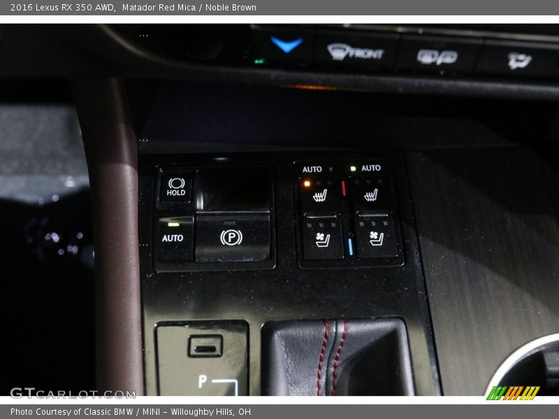 Matador Red Mica / Noble Brown 2016 Lexus RX 350 AWD