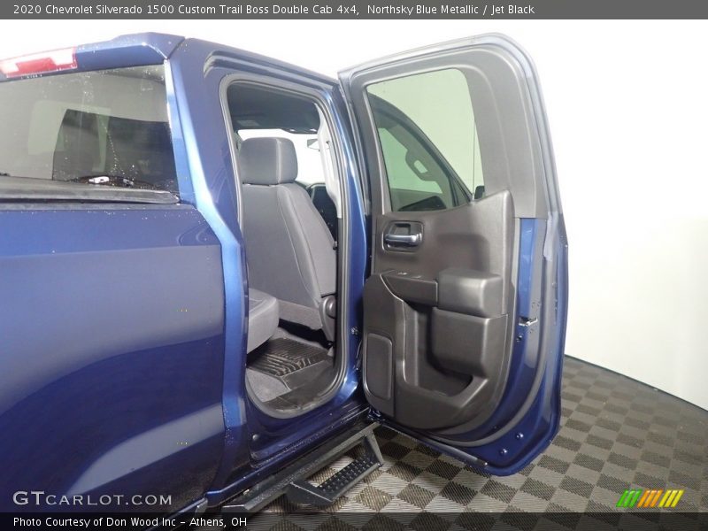 Northsky Blue Metallic / Jet Black 2020 Chevrolet Silverado 1500 Custom Trail Boss Double Cab 4x4