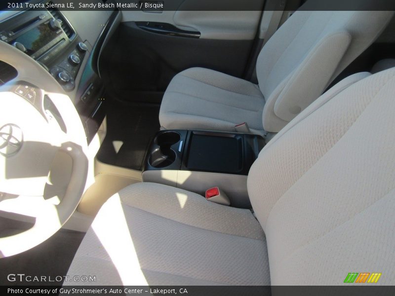 Sandy Beach Metallic / Bisque 2011 Toyota Sienna LE