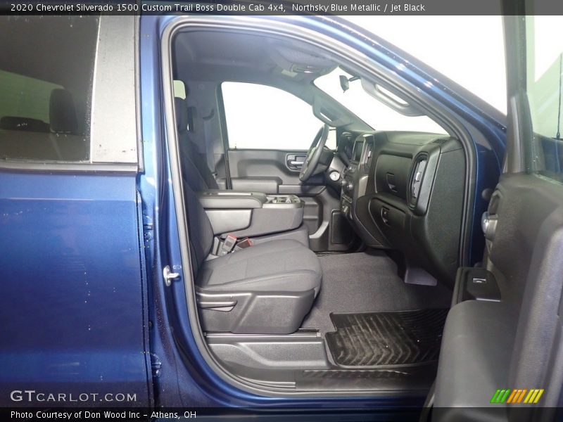 Northsky Blue Metallic / Jet Black 2020 Chevrolet Silverado 1500 Custom Trail Boss Double Cab 4x4