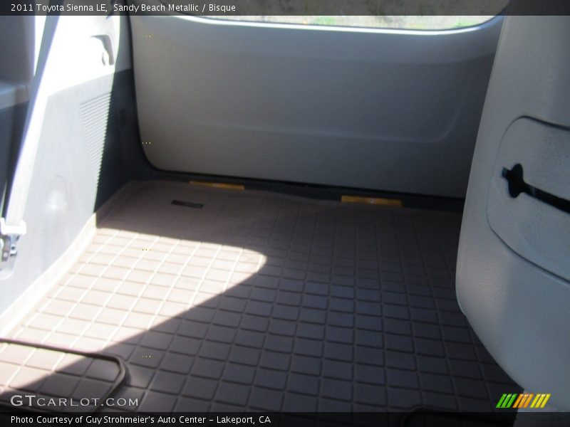 Sandy Beach Metallic / Bisque 2011 Toyota Sienna LE