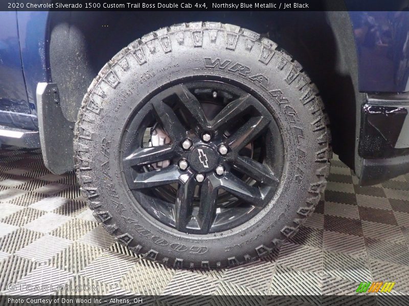 Northsky Blue Metallic / Jet Black 2020 Chevrolet Silverado 1500 Custom Trail Boss Double Cab 4x4