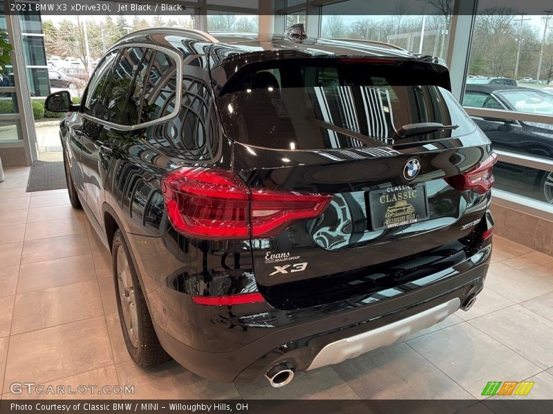 Jet Black / Black 2021 BMW X3 xDrive30i