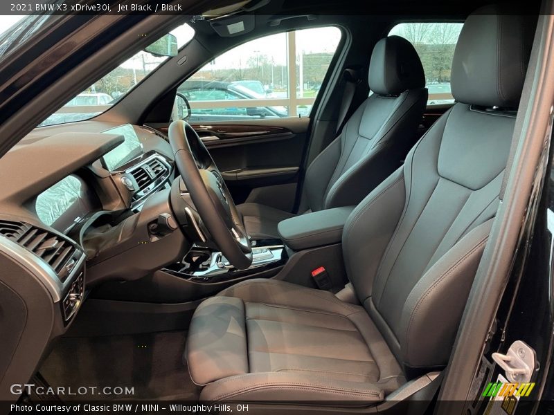 Jet Black / Black 2021 BMW X3 xDrive30i