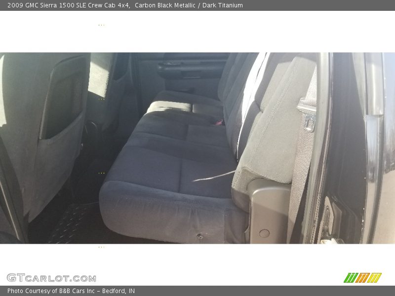 Carbon Black Metallic / Dark Titanium 2009 GMC Sierra 1500 SLE Crew Cab 4x4