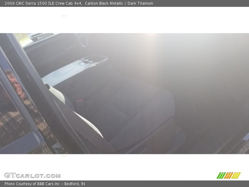 Carbon Black Metallic / Dark Titanium 2009 GMC Sierra 1500 SLE Crew Cab 4x4