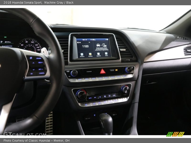 Machine Gray / Black 2018 Hyundai Sonata Sport
