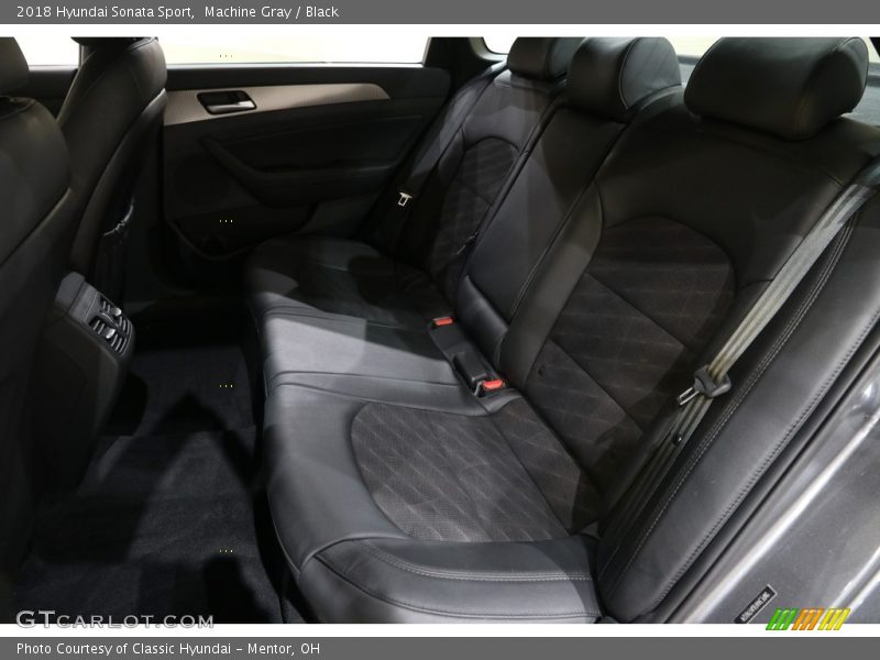 Machine Gray / Black 2018 Hyundai Sonata Sport