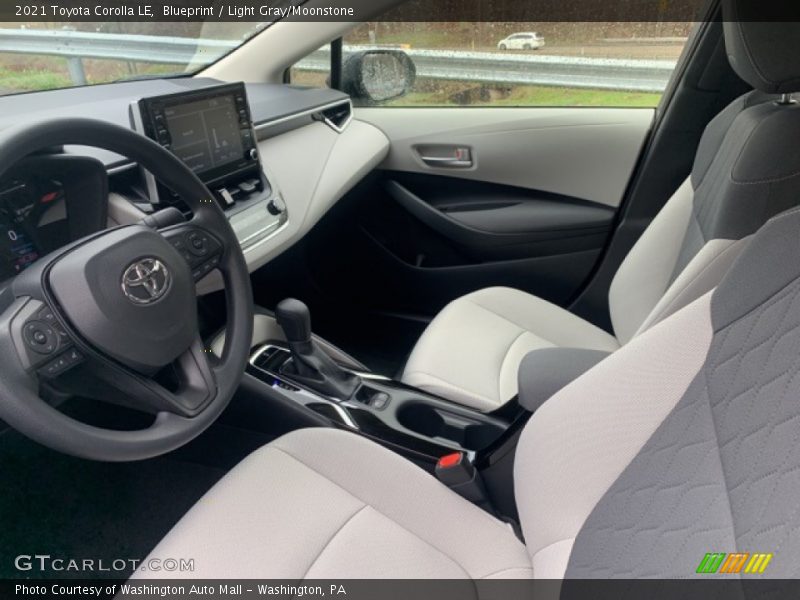 Blueprint / Light Gray/Moonstone 2021 Toyota Corolla LE