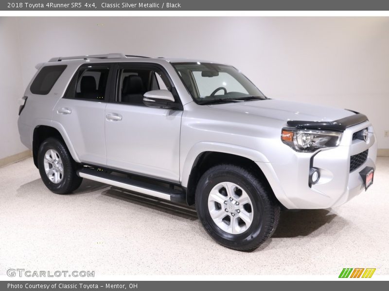 Classic Silver Metallic / Black 2018 Toyota 4Runner SR5 4x4