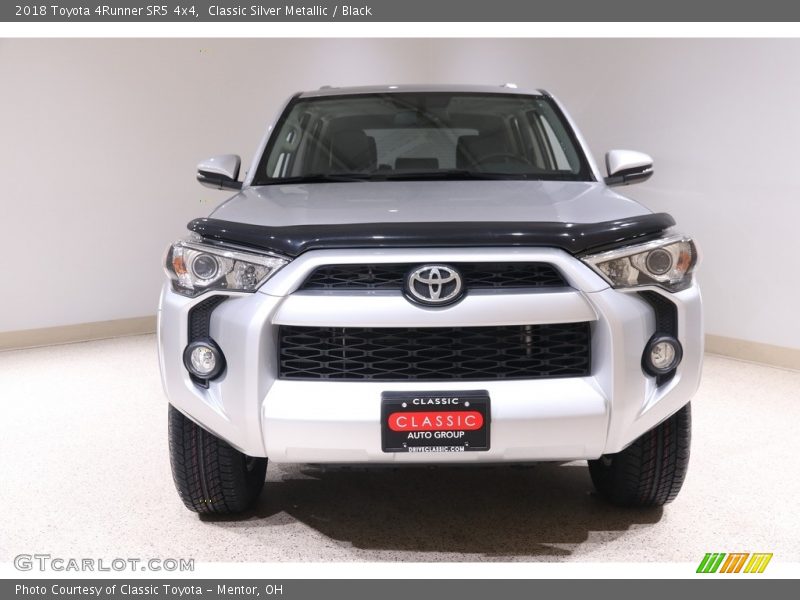 Classic Silver Metallic / Black 2018 Toyota 4Runner SR5 4x4