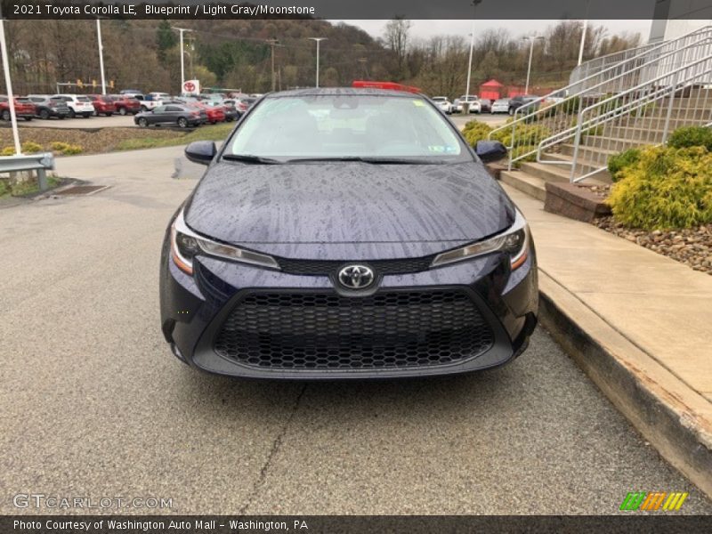 Blueprint / Light Gray/Moonstone 2021 Toyota Corolla LE