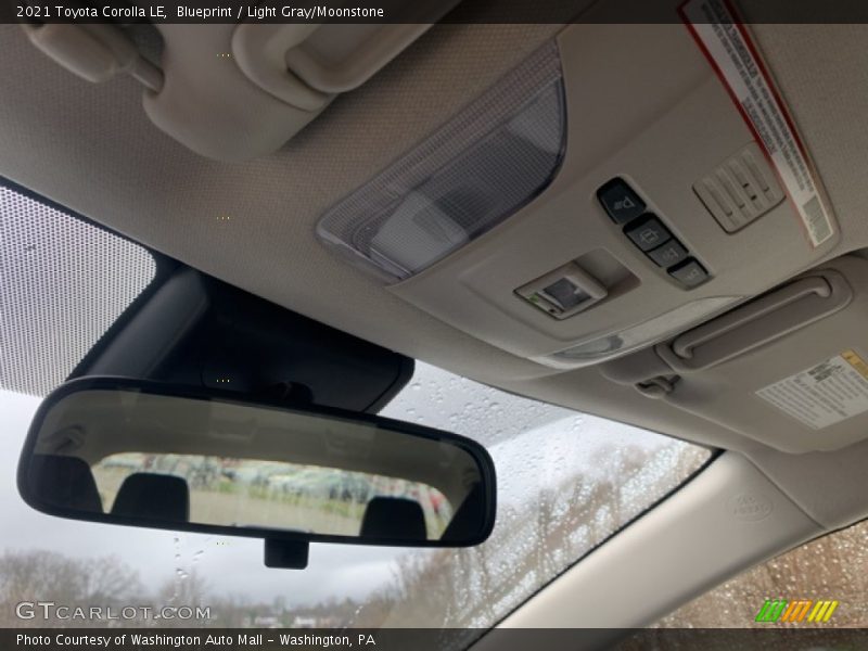 Blueprint / Light Gray/Moonstone 2021 Toyota Corolla LE