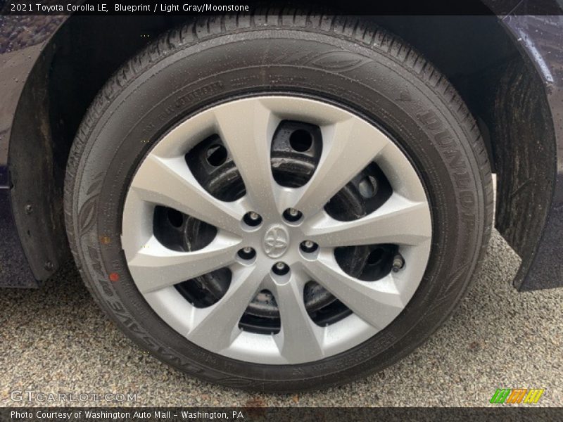 Blueprint / Light Gray/Moonstone 2021 Toyota Corolla LE
