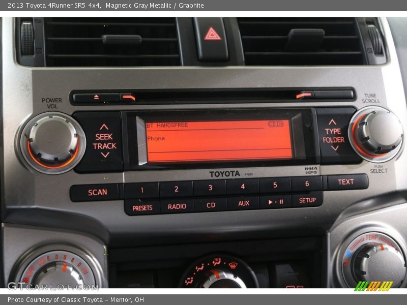 Magnetic Gray Metallic / Graphite 2013 Toyota 4Runner SR5 4x4